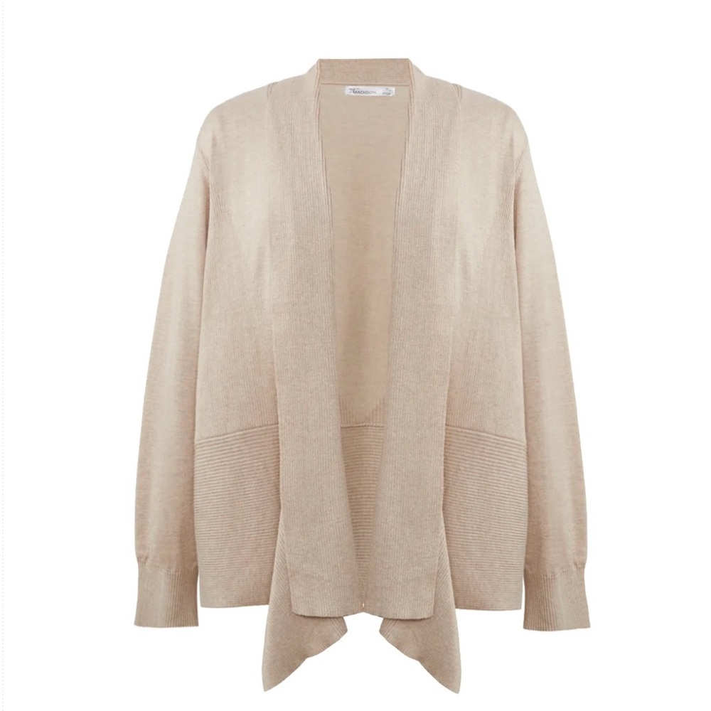 89th & Madison Drape Open Cardigan